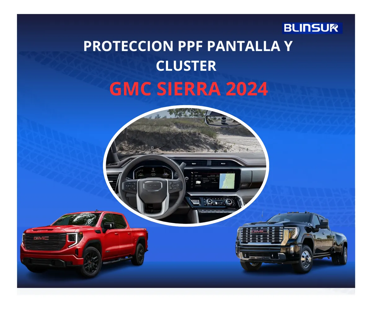 Protección Bl Pantalla Y Clúster Para Gmc Sierra 2024 - Image 2
