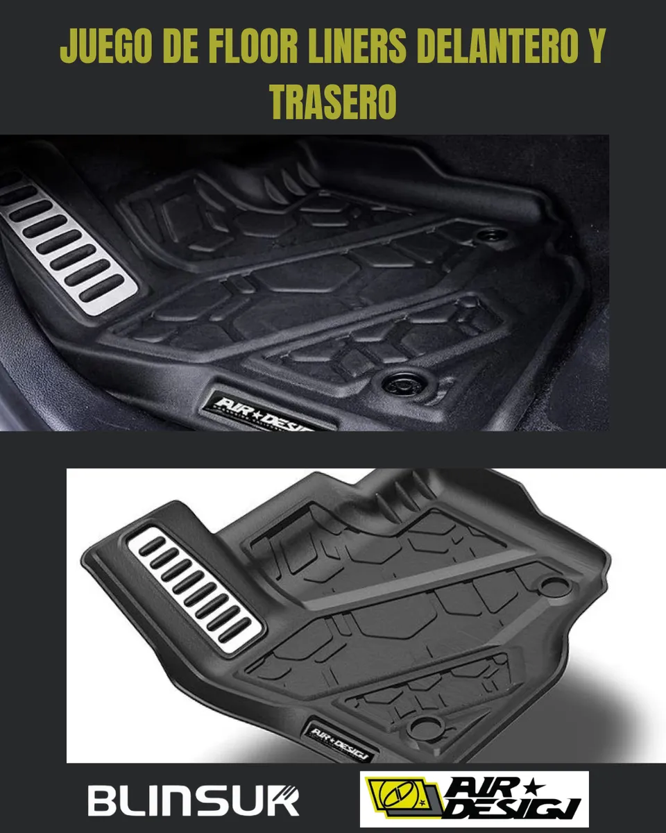 Juego De Tapetes Delantero Y Trasero Ford F-150 2015-2020 - Image 2