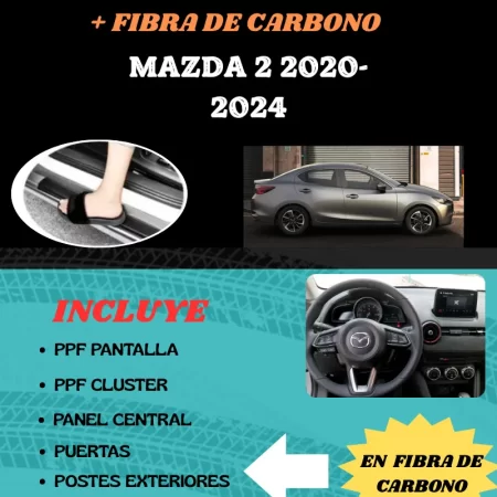 Kit Car Ppf Y Fibra De Carbono Mazda Cx5 2024 - Image 2