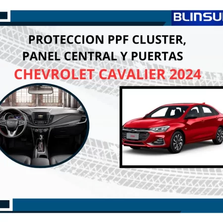 Kit Ppf Cluster, Panel Central Y Puertas Para Cavalier 2024 - Image 2