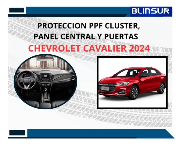 Kit Ppf Cluster, Panel Central Y Puertas Para Cavalier 2024
