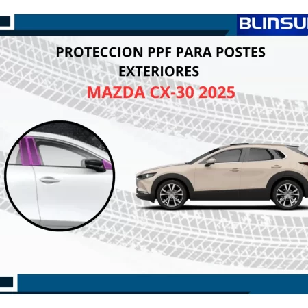 Protector Bl Postes Exteriores Para Mazda Cx-30 2025 - Image 2