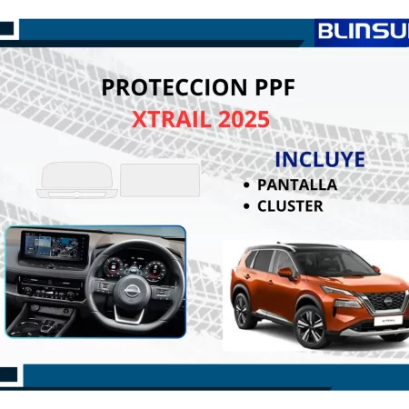 Protección Ppf Pantalla Y Clúster Para Xtrail 2025 - Image 2