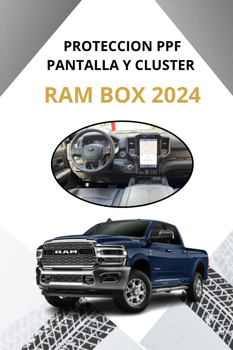 Protección Bl Pantalla Y Clúster Para Ram Box 2024 - Image 2
