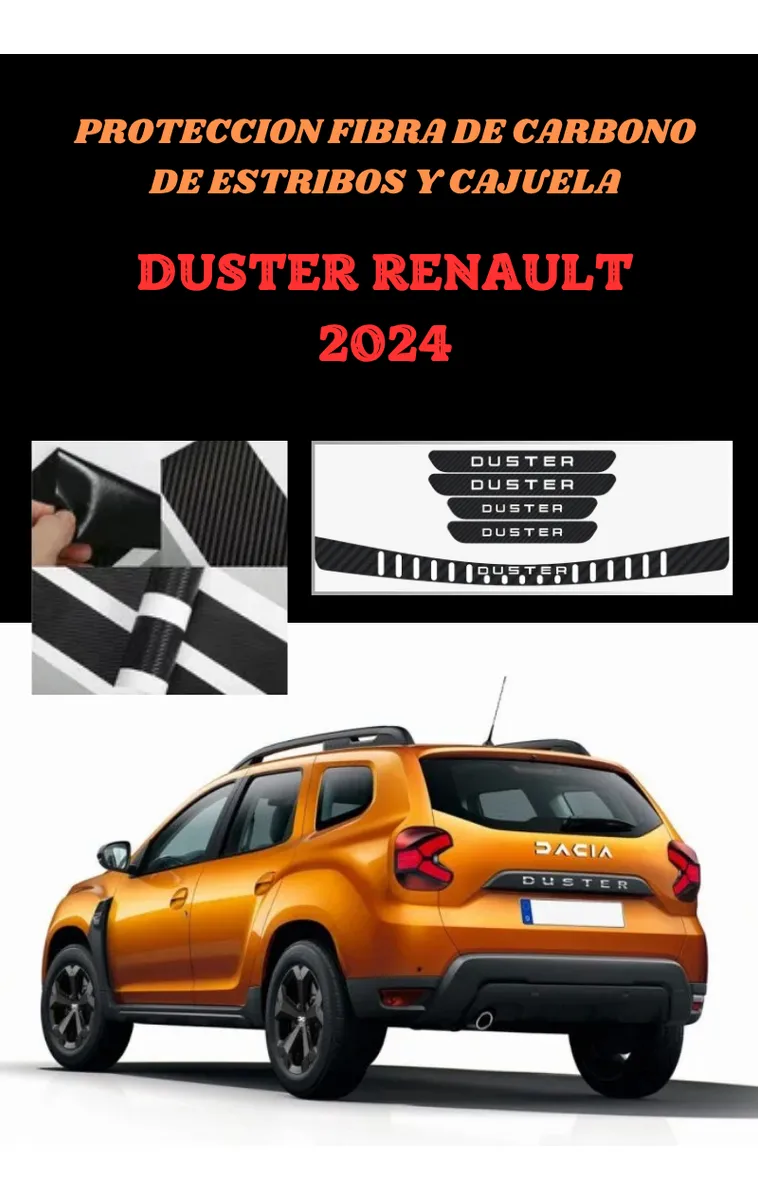 Protección De Estribos Y Cajuela Para Duster Renault 2024 - Image 2