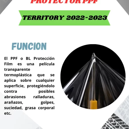 Ppf Transparente Postes Exteriores Para Territory 2022-2023 - Image 2