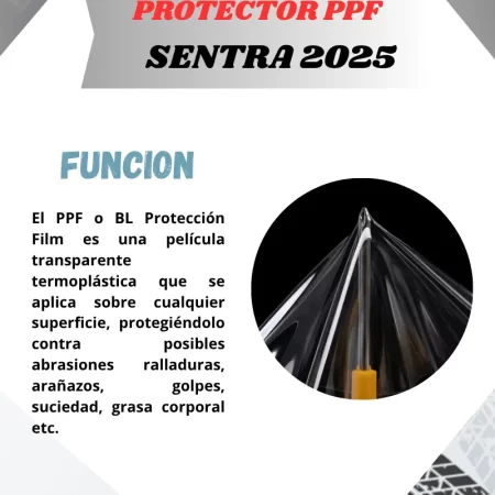 Protecciòn Ppf Faros Y Emblema Nissan Sentra 2025 - Image 2