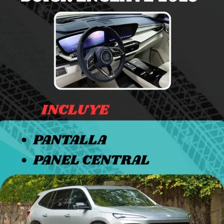 Protección Ppf Pantalla Y Panel Central Buick Enclave 2025 - Image 2