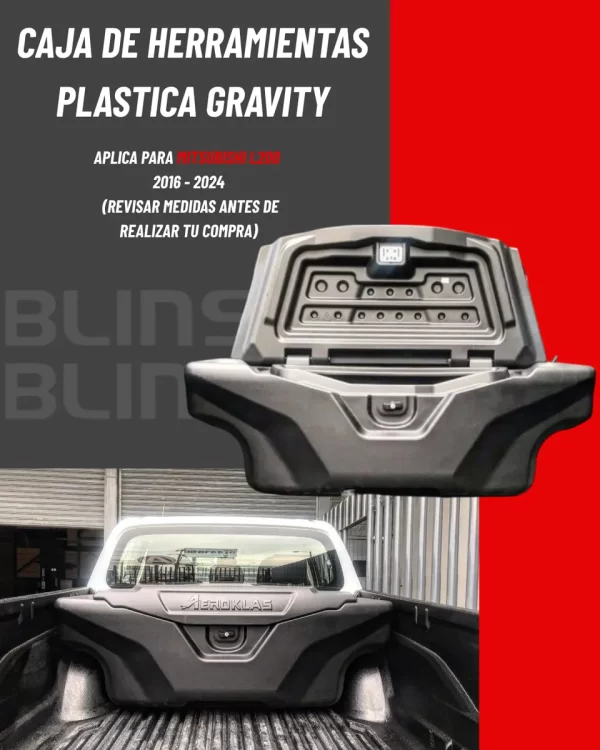 Caja De Herramientas Gravity Mitsubishi L200 2016 - 2024
