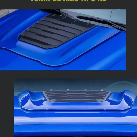 Toma De Aire Tipo Ad Para Toyota Tacoma 2016-2023 Airdesign - Image 2