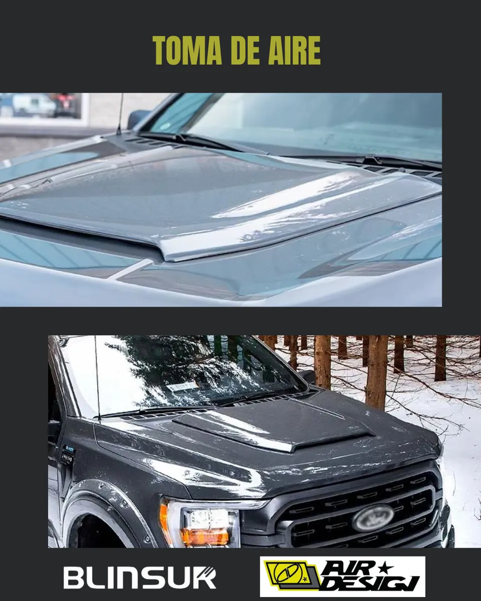 Toma De Aire Para Ford F-150 2021 - 2025 Airdesign - Image 2