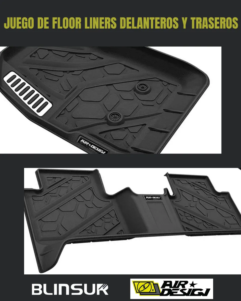 Juego De Tapetes De Uso Rudo Chevrolet Colorado 2016-2022 - Image 2