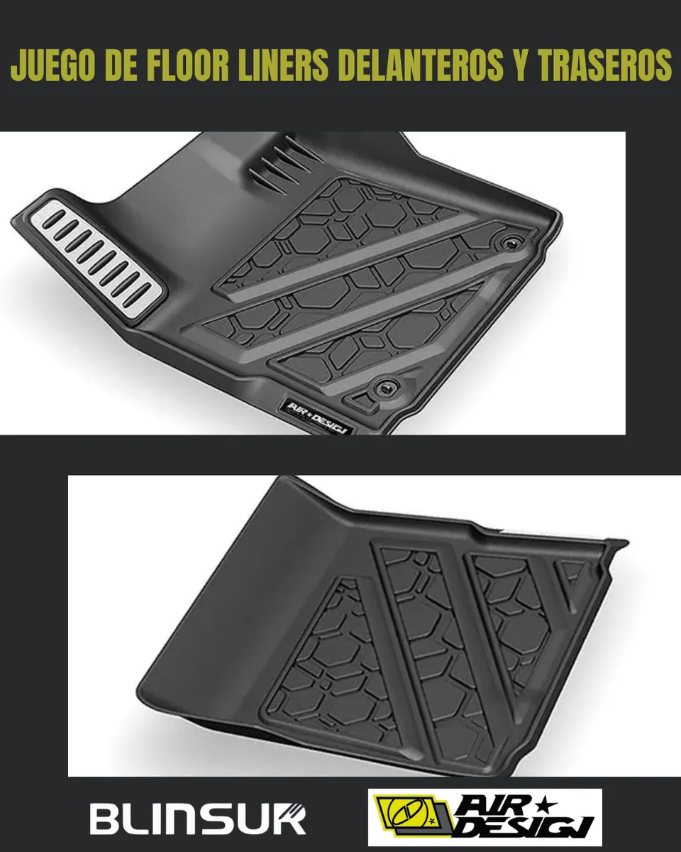 Juego De Tapete Delantero Y Trasero Toyota Tundra 2014-2021 - Image 2