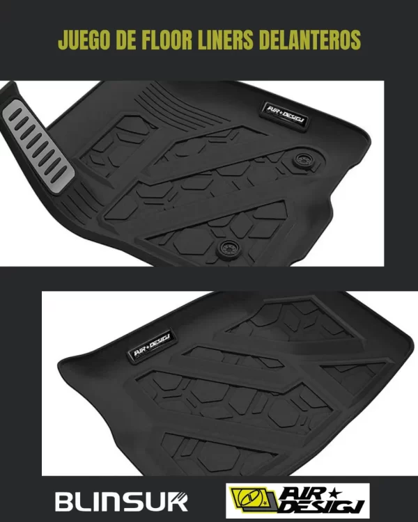 Juego Tapetes Delanteros Gmc Sierra 1500 2019-2025