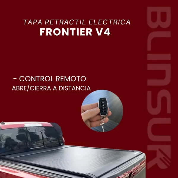 Tapa Cubre Batea Retractil Electrica Frontier V4 2016-2023