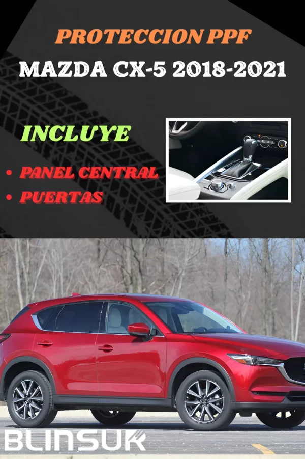 Kit Ppf 4 Puertas/panel Central Comp/ Mazda Cx-5 2018/21