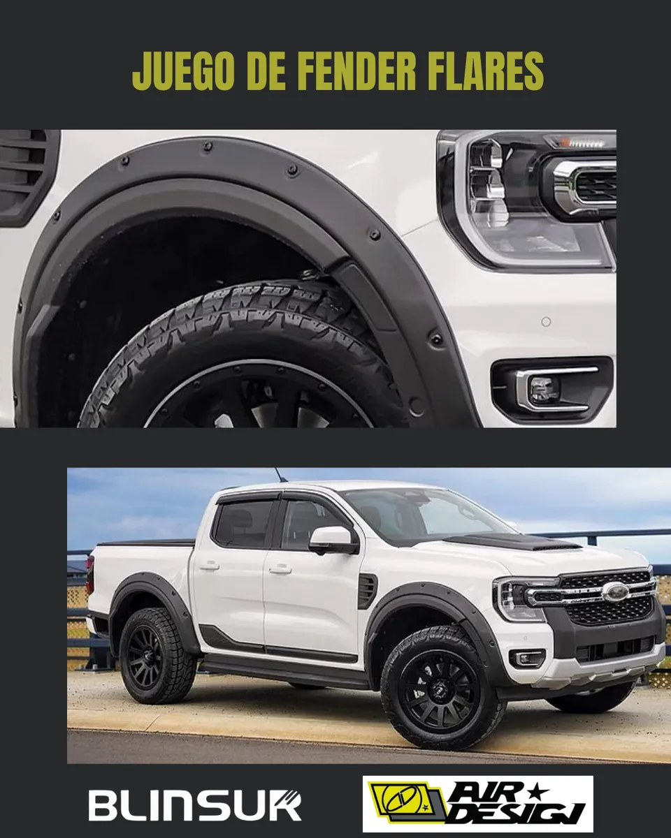 Juego De Cantoneras Xl, Xlt Ford Ranger Global 2023-2025 - Image 2