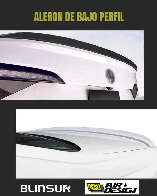 Alerón De Bajo Perfil Para Vw Jetta 2019-2025