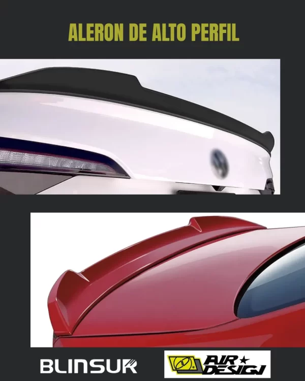 Alerón De Alto Perfil Para Vw Jetta 2019 - 2025