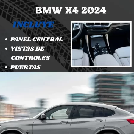 Protección Fc Panel Vistas De Controles Y Puerta Bmw X4 2024 - Image 2
