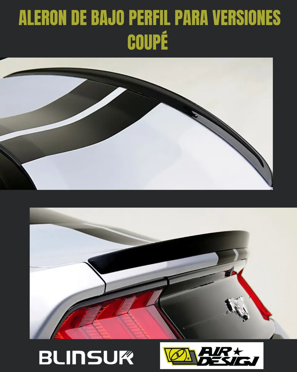 Alerón De Bajo Perfil Para Ford Mustang 2015-2023 - Image 2