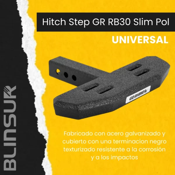 Escalon Tiron Go Rhino Hitch Gr Slim Pol Step 2'' Universal