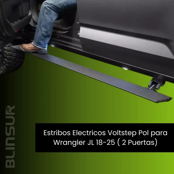 Estribos Electricos Voltstep Pol Wrangler Jl 18-25 2 Puertas