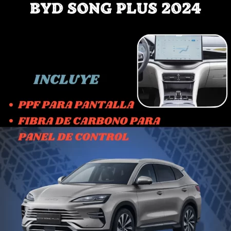 Kit Ppf Y Fc Pantalla Y Panel De Control Byd Song Plus 2024 - Image 2