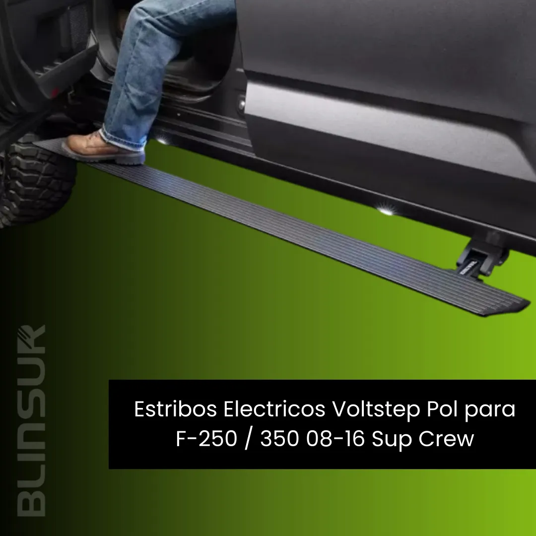 Estribos Electricos Voltstep Pol Para F-250/350 08-16 Sup C - Image 2