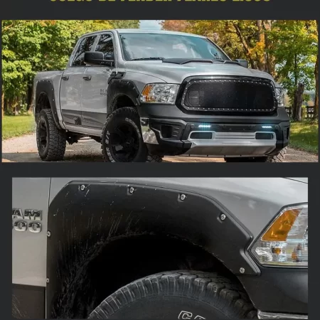 Juego Cantoneras Lisos, Dodge Ram 1500 Clasica 2010-2024 - Image 2