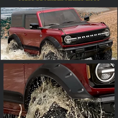 Juego Cantoneras Lisos, Ford Bronco Dos Puertas 2021-2025 - Image 2