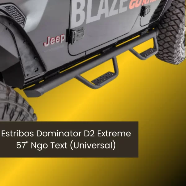 Estribos Dominator D2 Extreme 57  Ngo Text (universal)