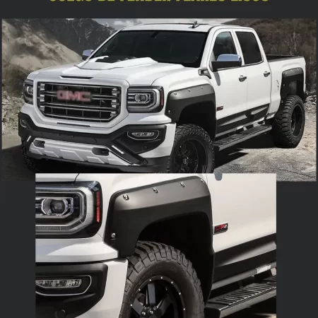 Juego Cantoneras Lisos, Gmc Sierra 1500/2500 2016-2018 - Image 2