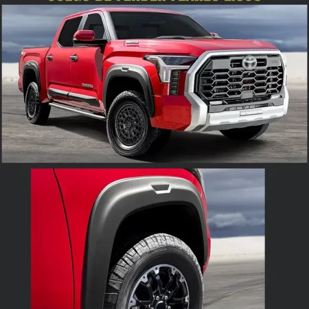 Juego Cantoneras Lisos, Toyota Tundra 2022-2025 - Image 2