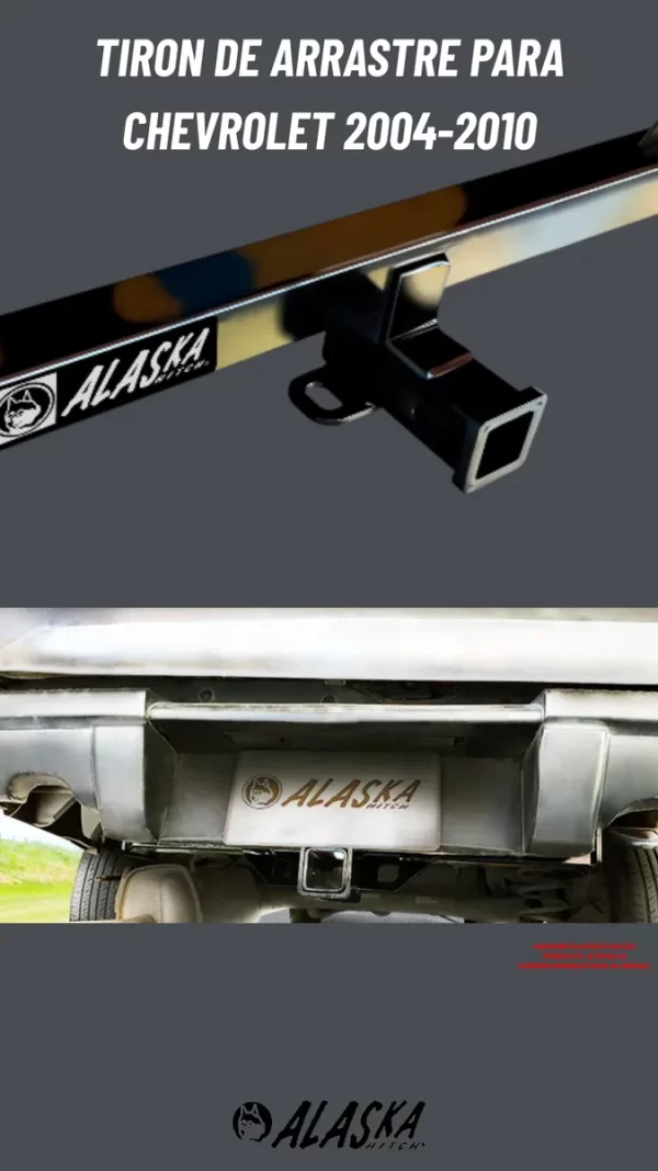 Tirón Arrastre Jalon Chevrolet Tornado 2004-2010 Negro