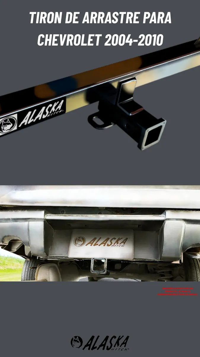 Tirón Arrastre Jalon Chevrolet Tornado 2004-2010 Negro - Image 2