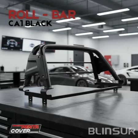 Roll Bar Ca1 Black Para Nissan Np300 Frontier 2016 - 2025 - Image 2