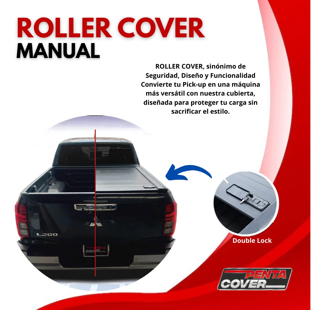 Tapa Cubre Batea Retractil Manual Ford Ranger 2016 - 2022 - Image 2