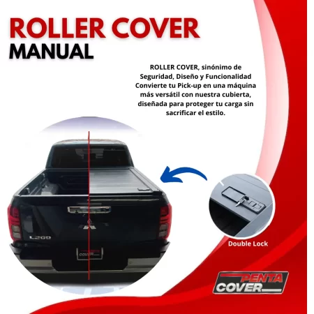 Tapa Cubrebatea Retractil Manual Silverado 6.5ft 2016 - 2025 - Image 2