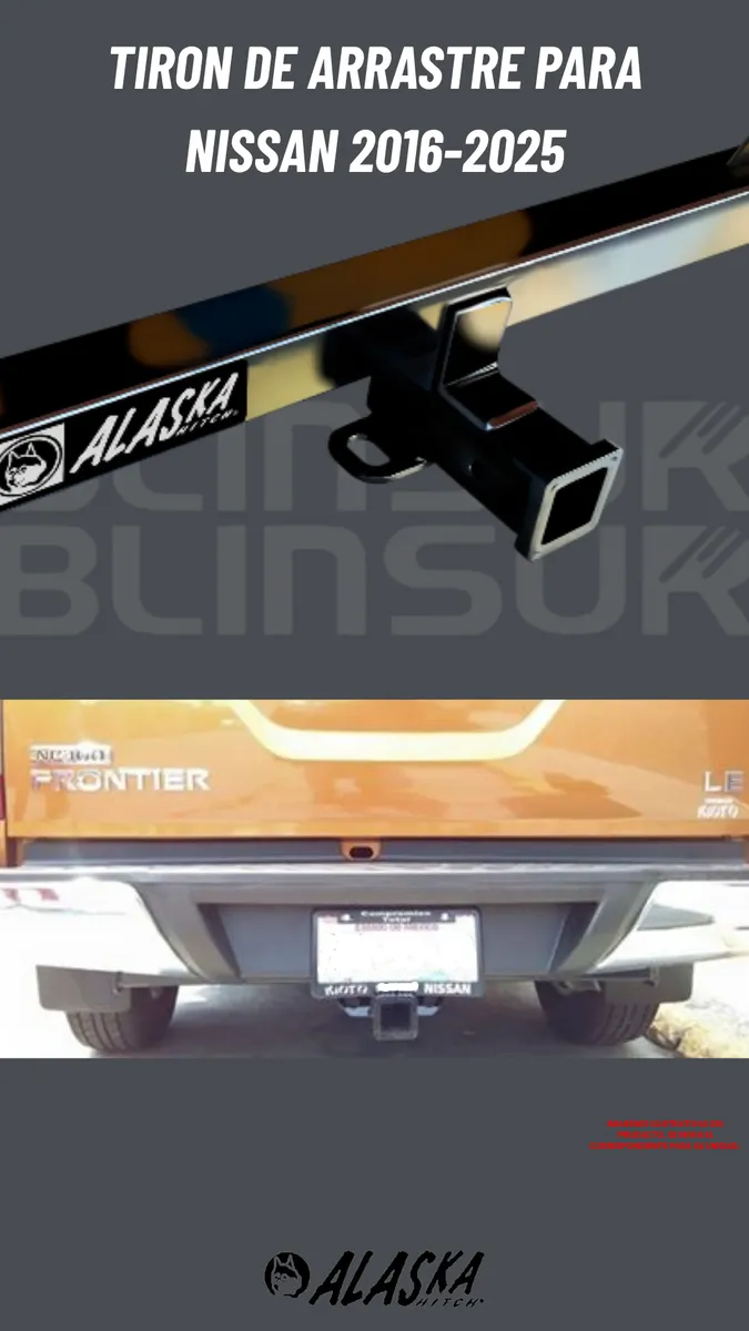 Tirón De Enganche Nissan Np300  Doble Cabina 2016-2025 - Image 2