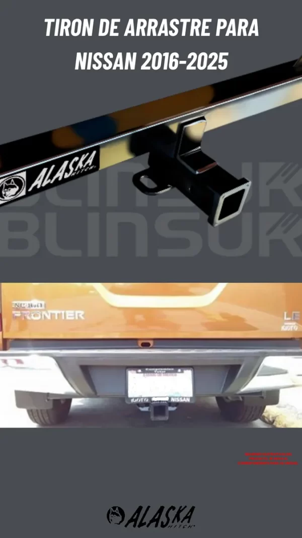 Tirón De Enganche Nissan Np300  Doble Cabina 2016-2025