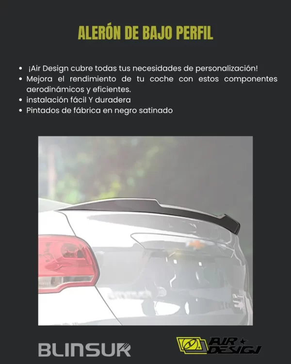 Alerón De Bajo Perfil Air Design Cavalier 2017 - 2021