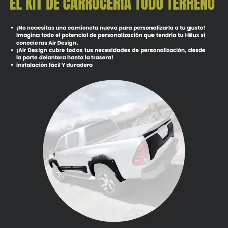 Kit Completo Toyota Hilux 2017 - 2018 Off Road - Image 2