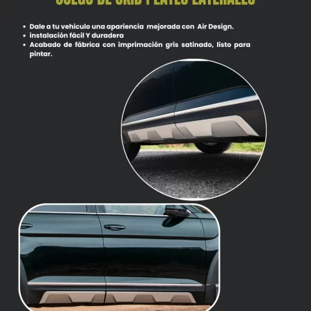 Molduras De Puerta Atlas Ph1,pa1,pa2 / Cross Sport 2019 2025 - Image 2