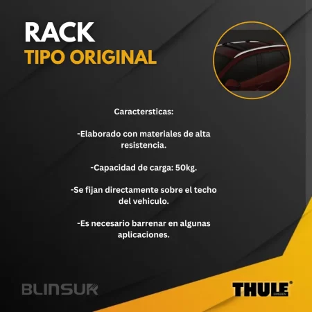 Rack Tipo Original Mazda Cx3 18-20 (riel Pegado Al Toldo) - Image 2