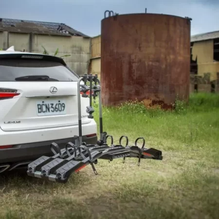 Rack Portabicicletas De Tirón T9 Para 3 Bicis. Color Negro - Image 2