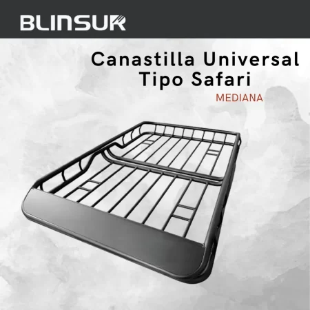 Canastilla Universal Safari Mediana Spider Negra - Image 2