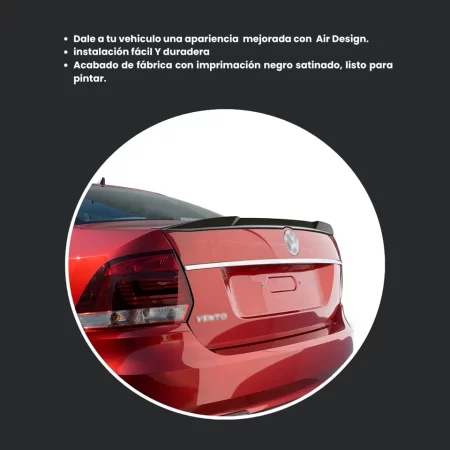 Alerón De Bajo Perfil Volkswagen Vento 2014 2022 - Image 2