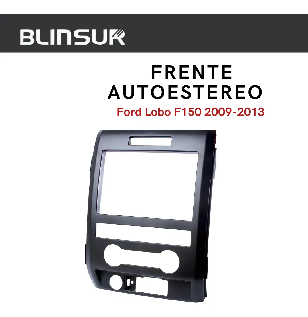 Base Frente Adaptador Estereo Ford Lobo F150 2009-2013 - Image 2
