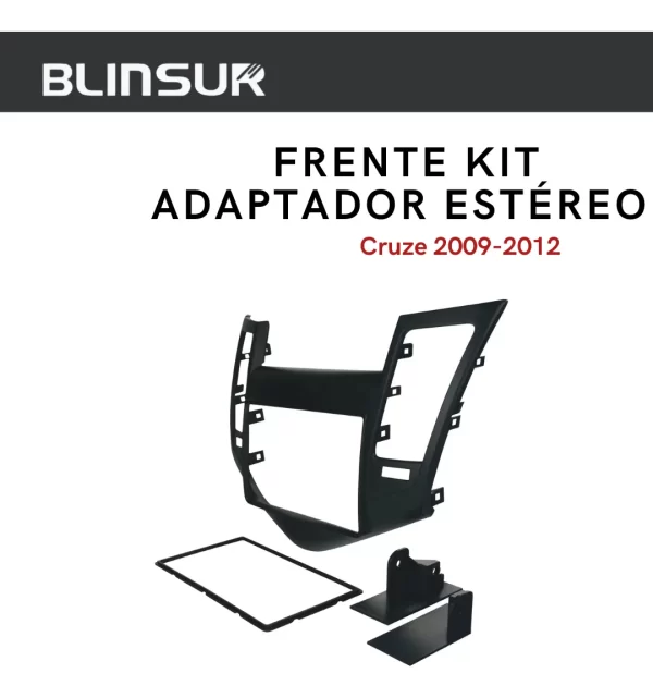 Frente Kit Adaptador Estéreo Cruze 2009-2012
